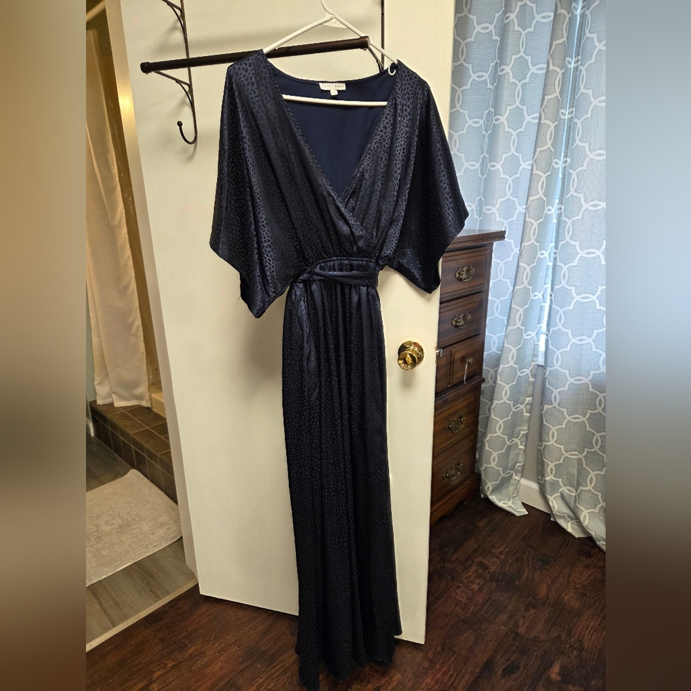 Elegant Black Wrap Dress